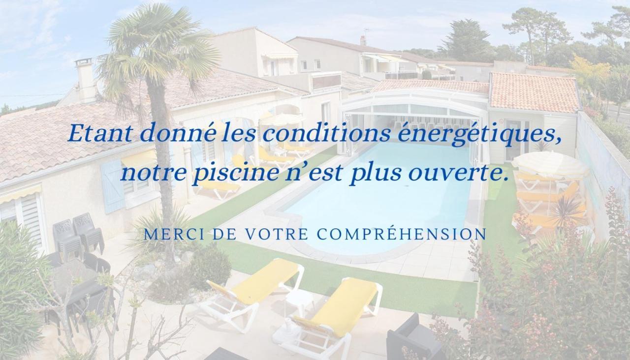 Hotel Residence Les Flots Saint-Palais-sur-Mer Exterior foto